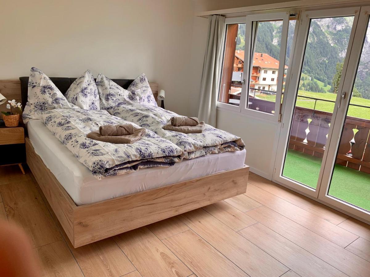 Luxury, New - Amazing Views Grindelwald Eiger Jungfrau Moench Apartment ภายนอก รูปภาพ