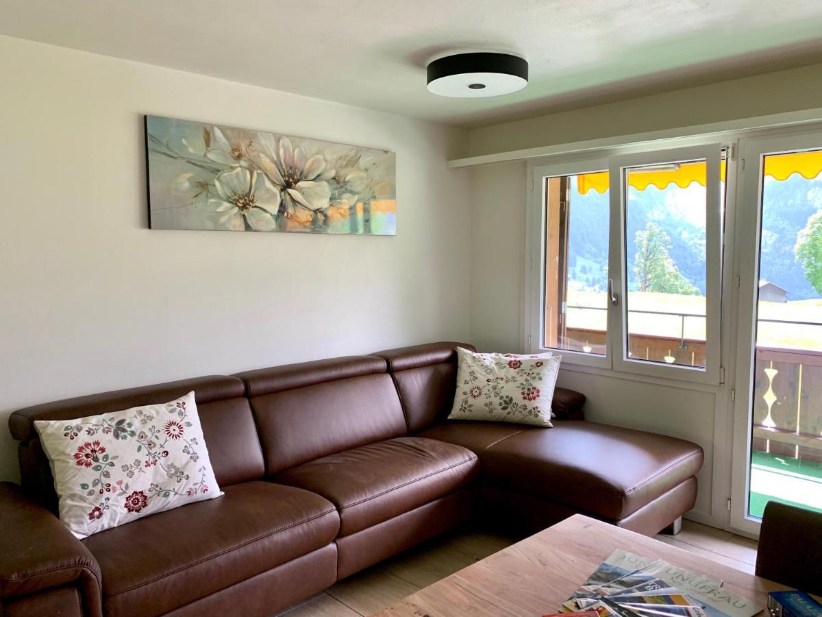 Luxury, New - Amazing Views Grindelwald Eiger Jungfrau Moench Apartment ภายนอก รูปภาพ