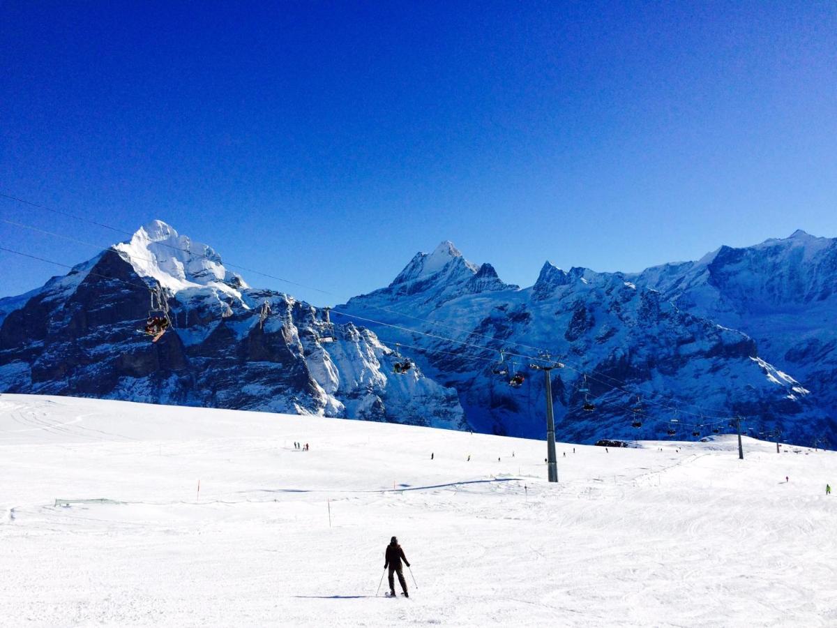 Luxury, New - Amazing Views Grindelwald Eiger Jungfrau Moench Apartment ภายนอก รูปภาพ