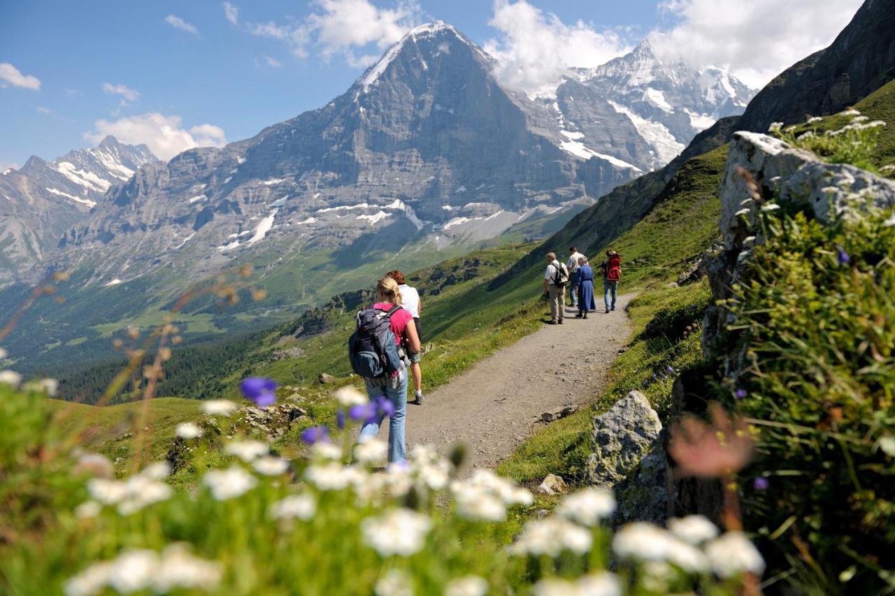 Luxury, New - Amazing Views Grindelwald Eiger Jungfrau Moench Apartment ภายนอก รูปภาพ