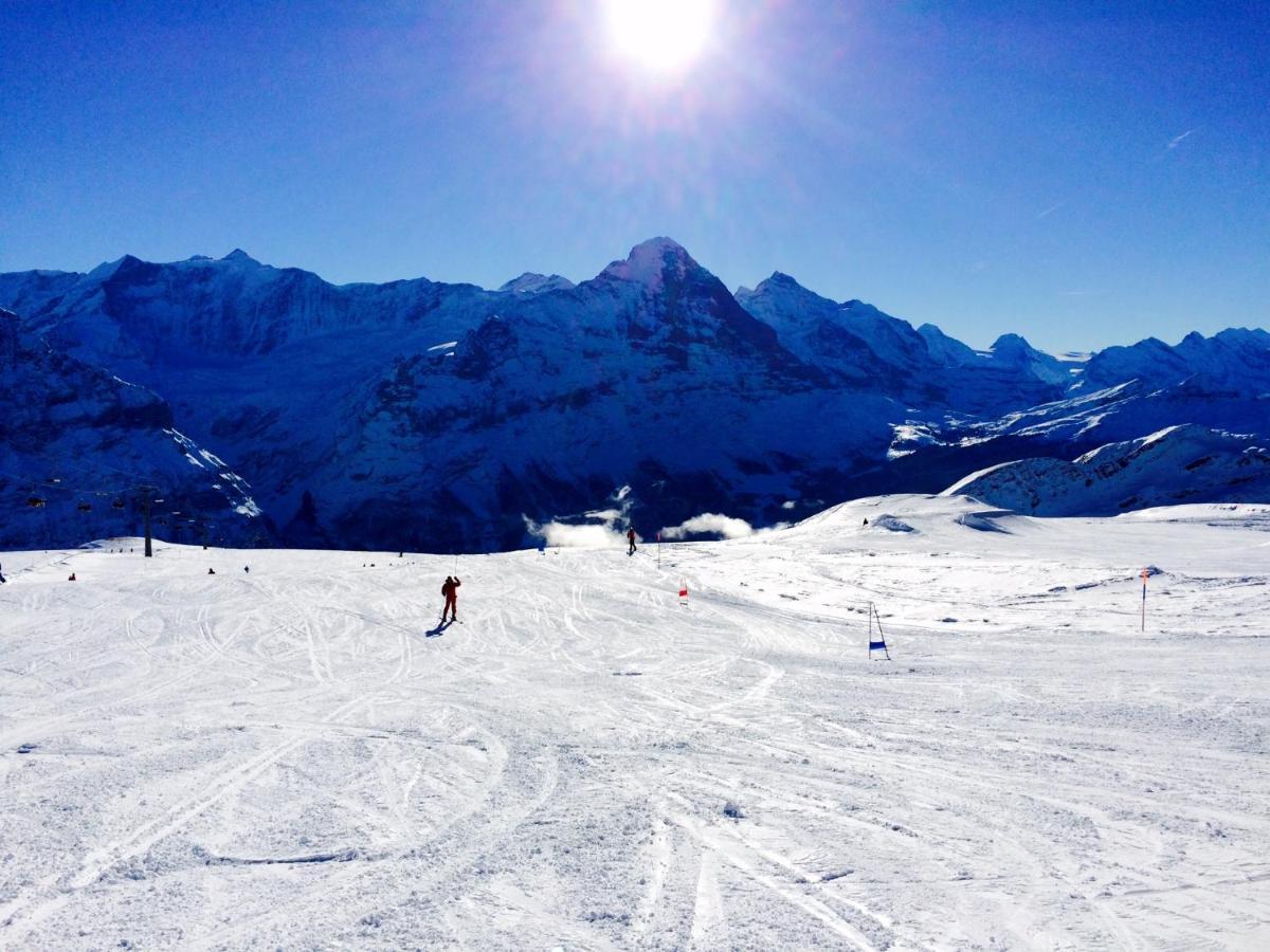 Luxury, New - Amazing Views Grindelwald Eiger Jungfrau Moench Apartment ภายนอก รูปภาพ