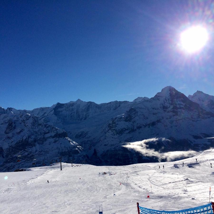 Luxury, New - Amazing Views Grindelwald Eiger Jungfrau Moench Apartment ภายนอก รูปภาพ