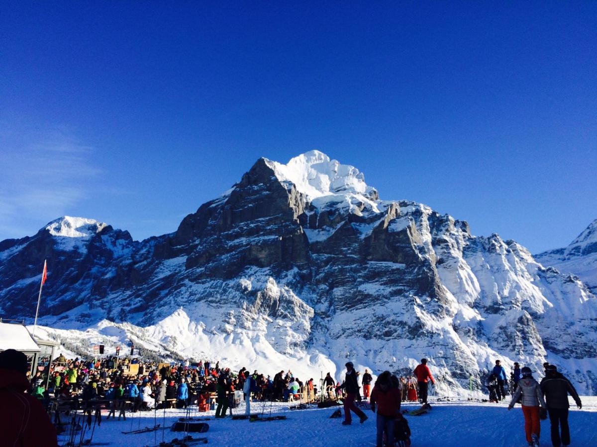 Luxury, New - Amazing Views Grindelwald Eiger Jungfrau Moench Apartment ภายนอก รูปภาพ
